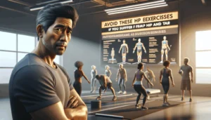 evita estos ejercicios si sufres de desgaste de cadera