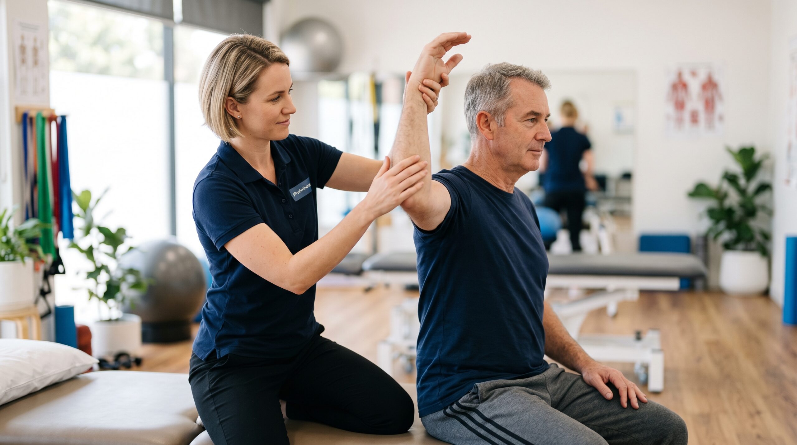 Guía para realizar ejercicios de fisioterapia en el hombro